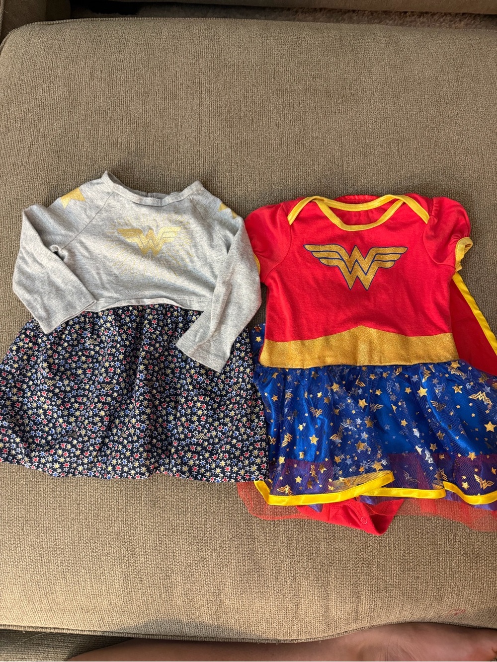 GAP Girls Wonder Woman dress and costume